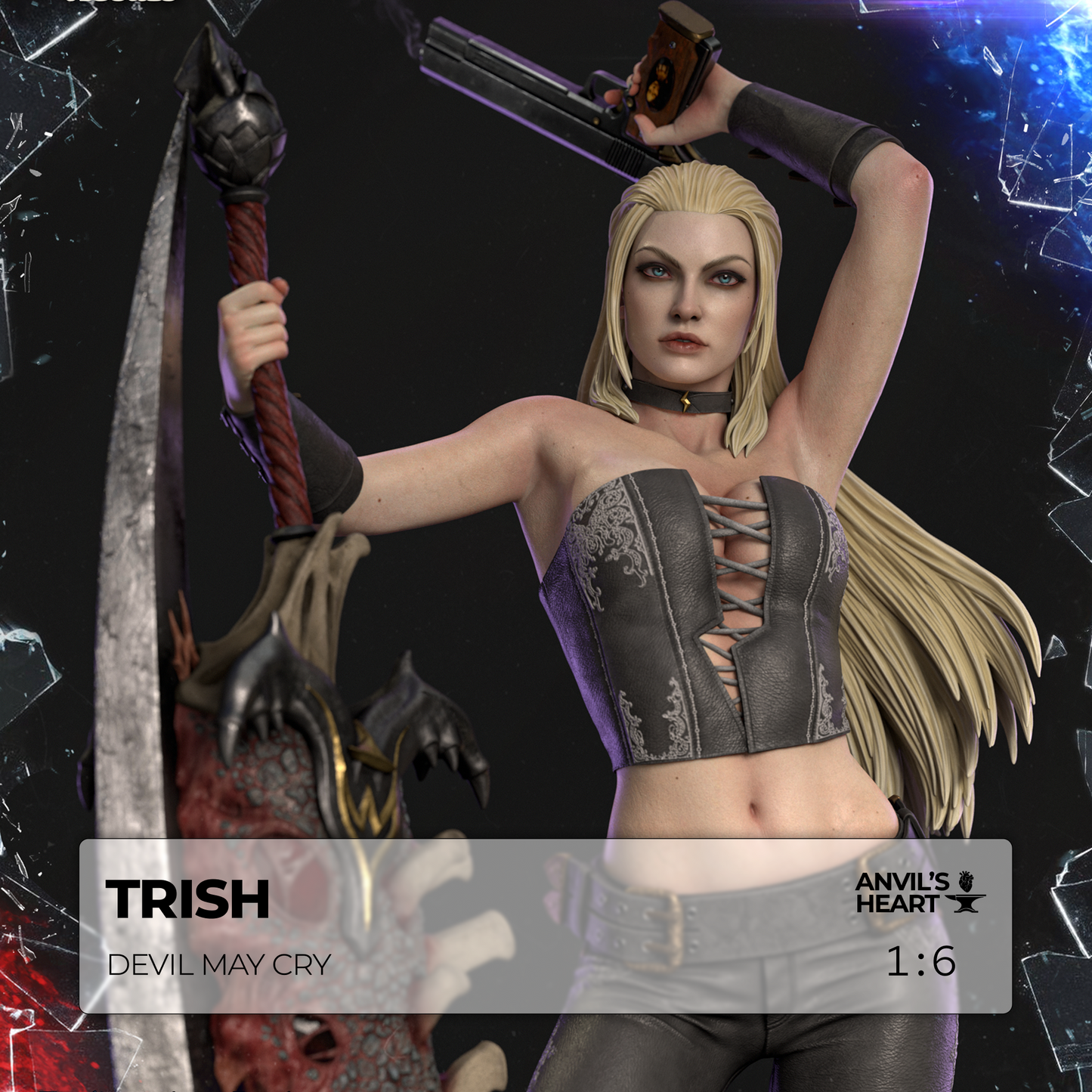Trish | Devil May Cry | Handcrafted Figure