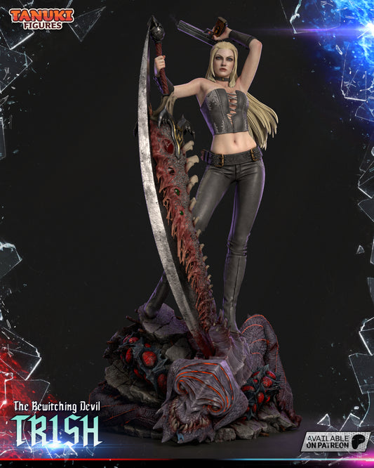 Trish | Devil May Cry | Handcrafted Figure