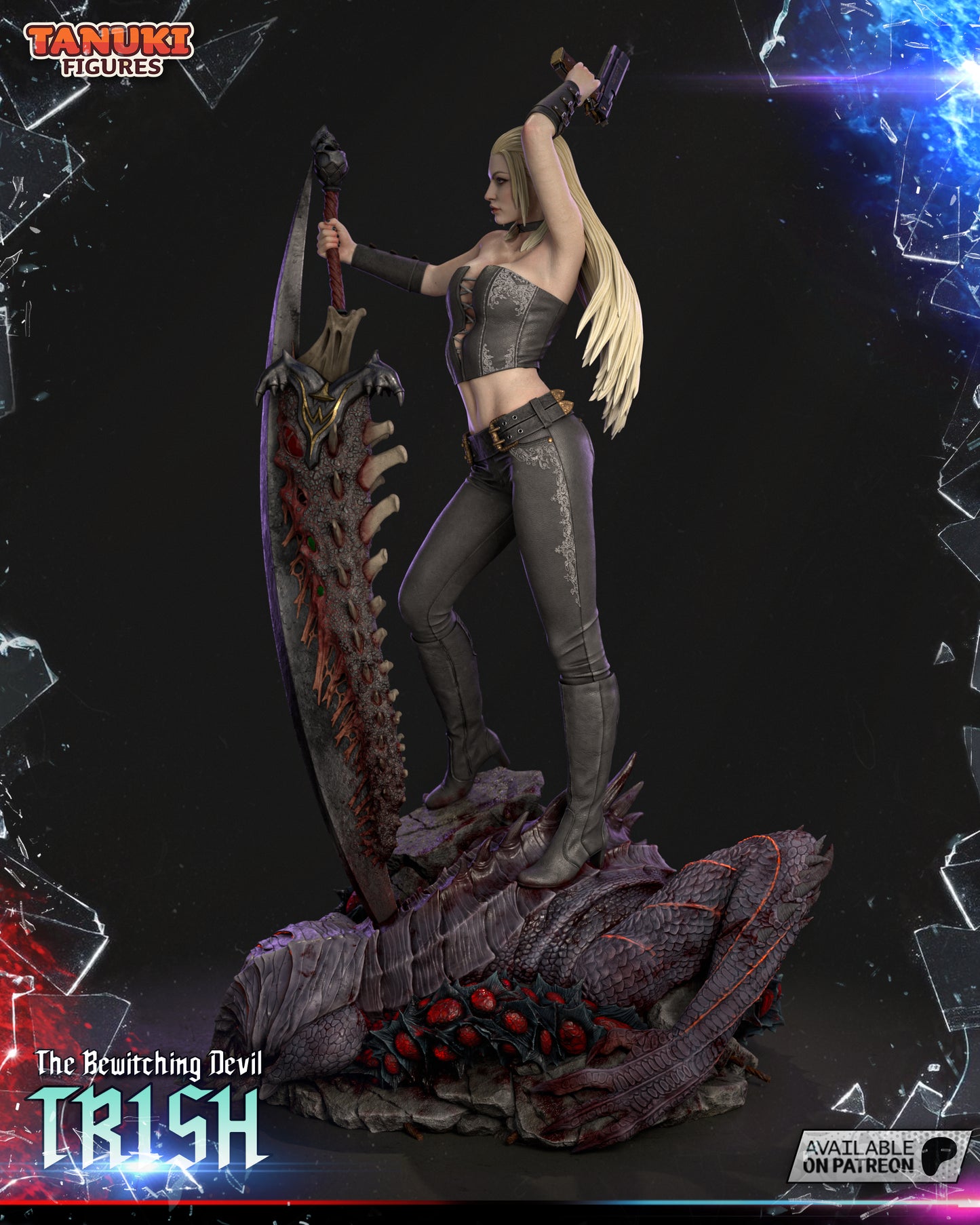 Trish | Devil May Cry | Handcrafted Figure