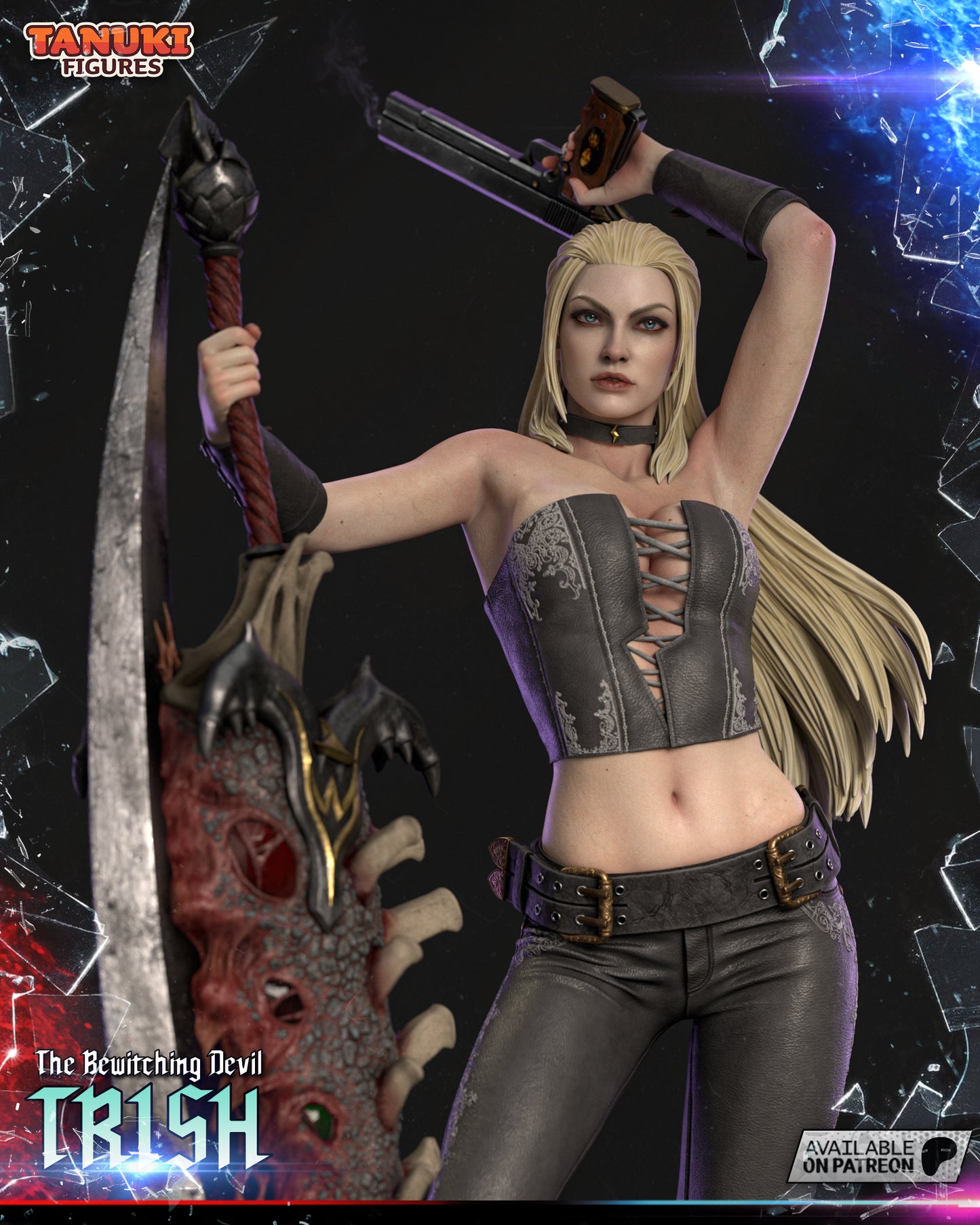 Trish | Devil May Cry | Handcrafted Figure