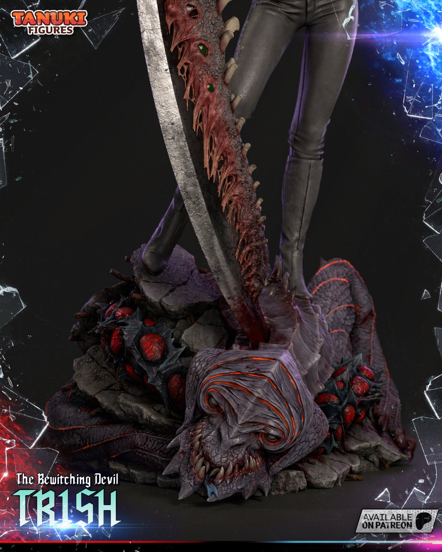 Trish | Devil May Cry | Handcrafted Figure