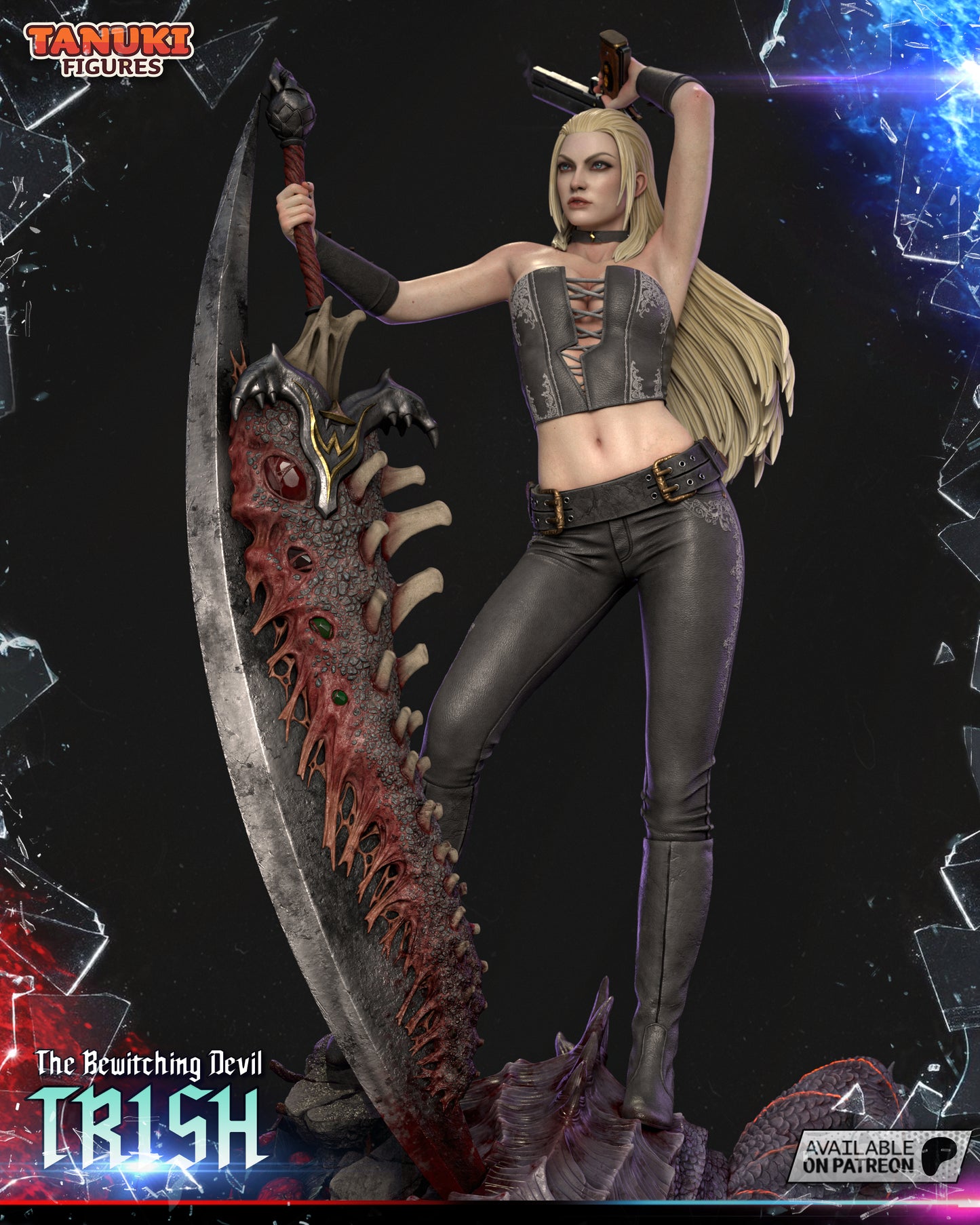 Trish | Devil May Cry | Handcrafted Figure