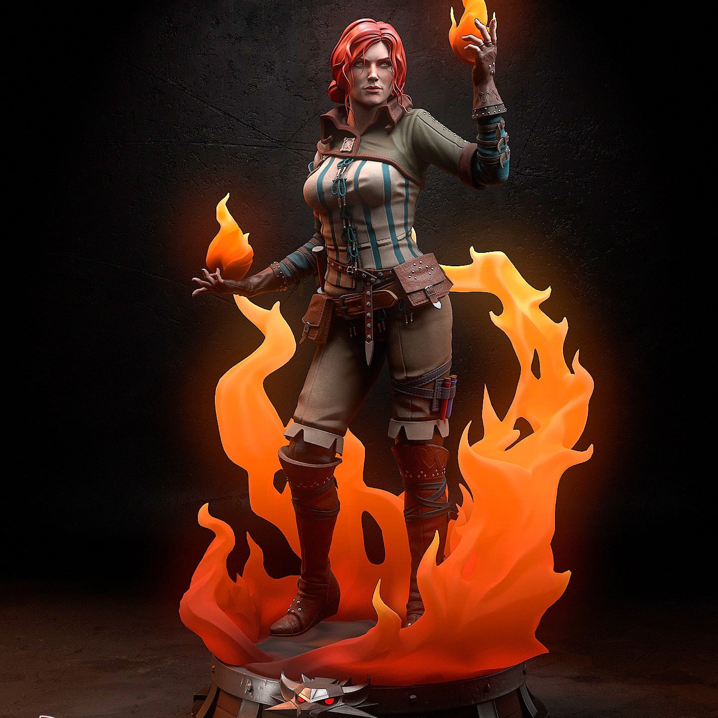 Triss Merigold | The Witcher | Handcrafted Figure