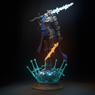 Rellana | Elden Ring | Handcrafted Figure