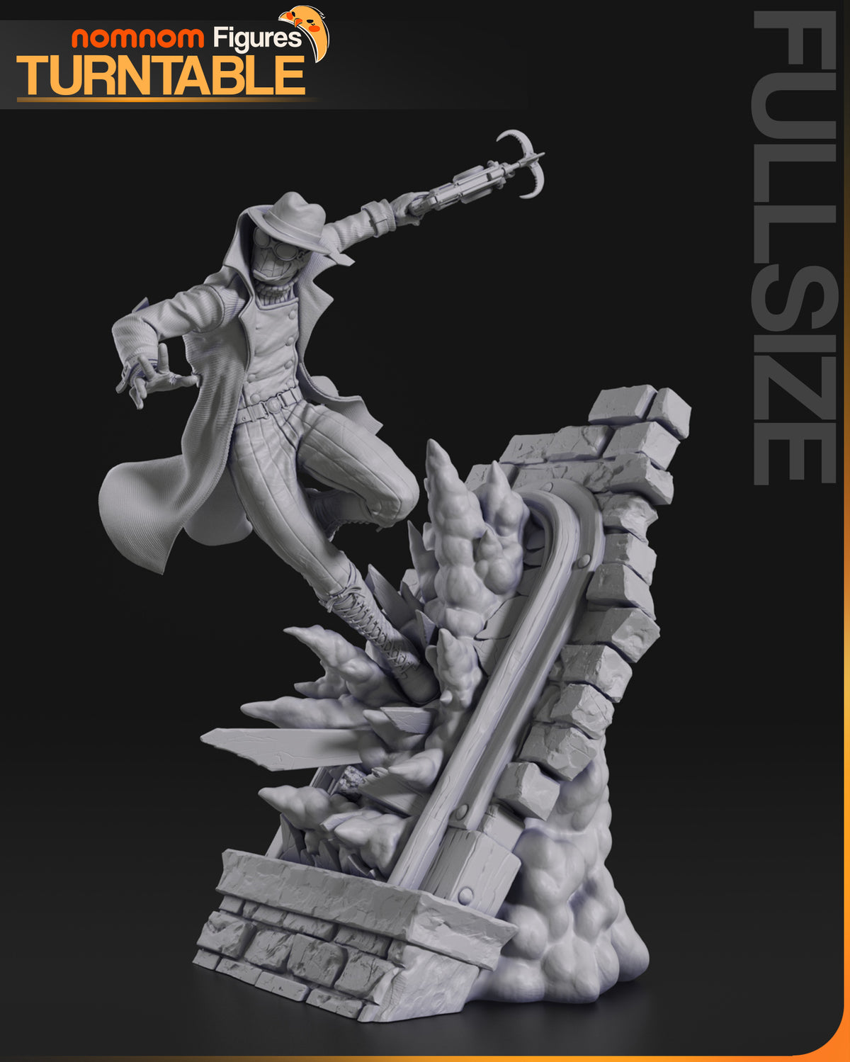 Monochrome Web Detective | Handcrafted Figure