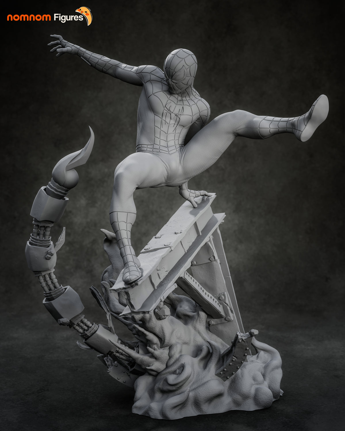 Web Slinging Hero | Handcrafted Figure