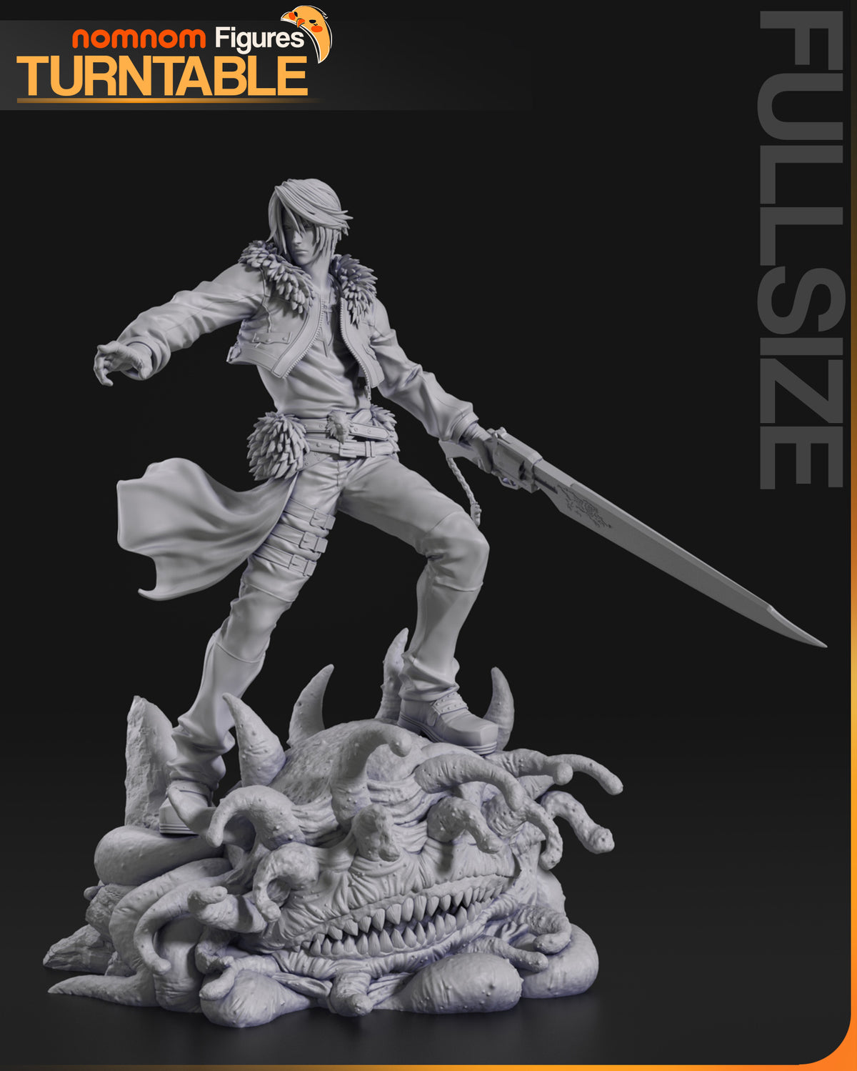Scarred Swordsman | Handcrafted Figure