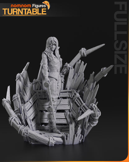 Radiant Expedition Maiden | Handcrafted Figure