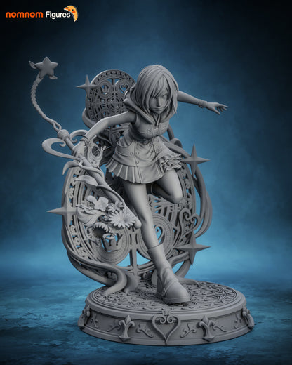 Pink-Haired Princess | Handcrafted Figure