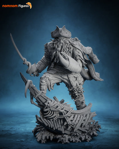 Tentacled Sea Captain | Handcrafted Figure