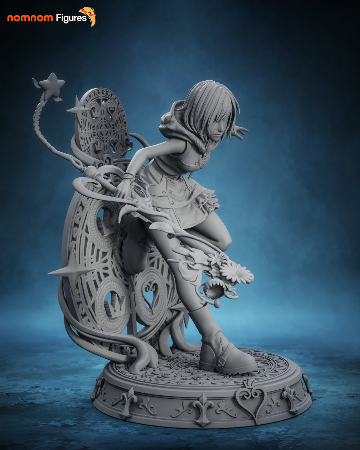 Pink-Haired Princess | Handcrafted Figure