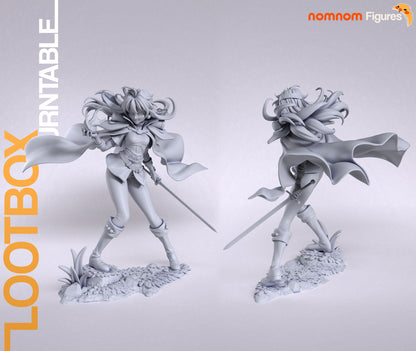 Fiery Sorceress | Handcrafted Figure