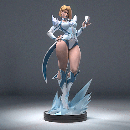 Diamond Queen | Handcrafted Figure