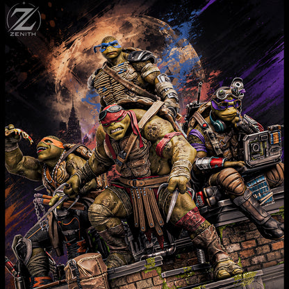 TMNT Diorama | Handcrafted Figure