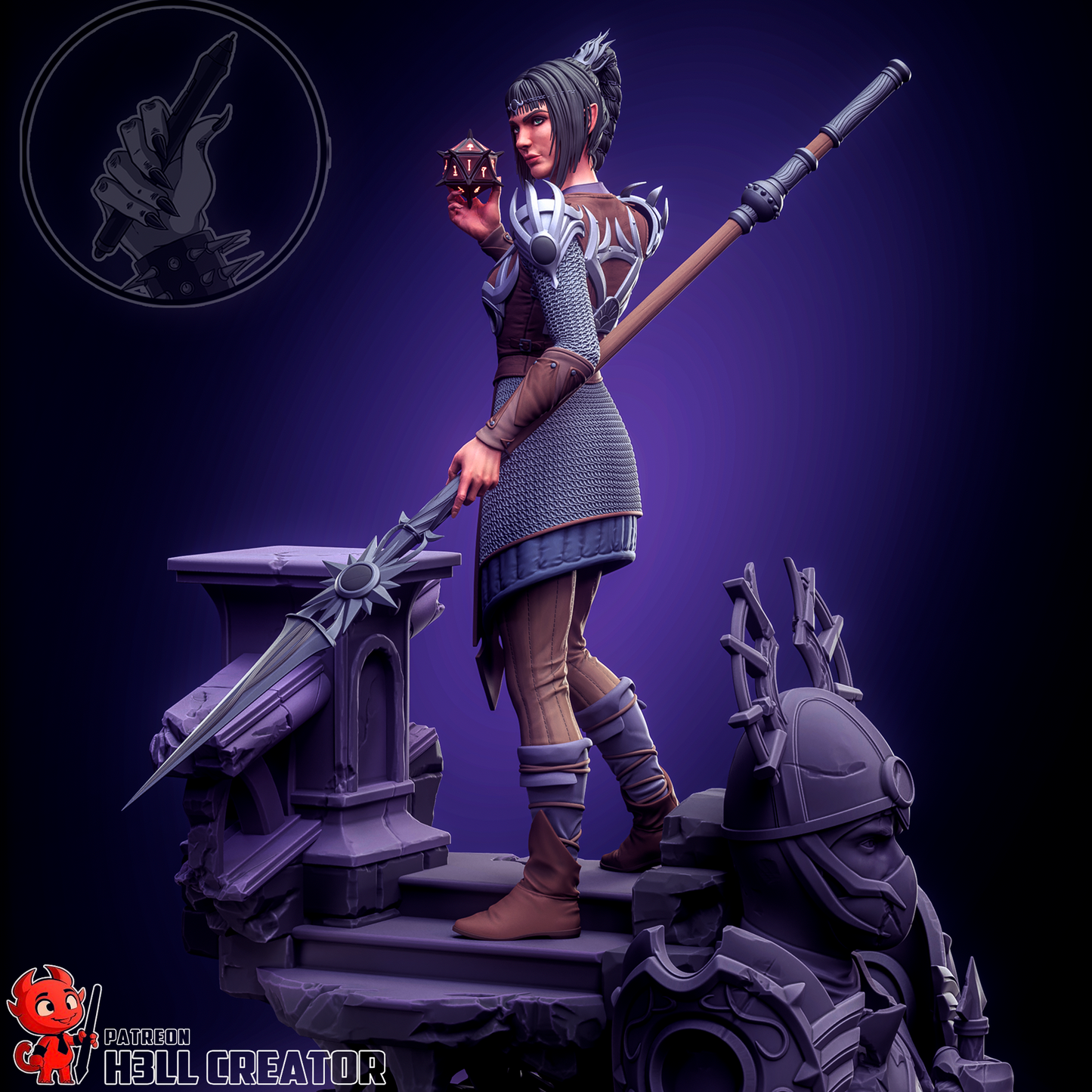 Twilight Cleric | Handcrafted Figure