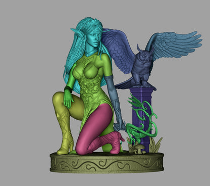 Tyrande | World of Warcraft | Handcrafted Figure