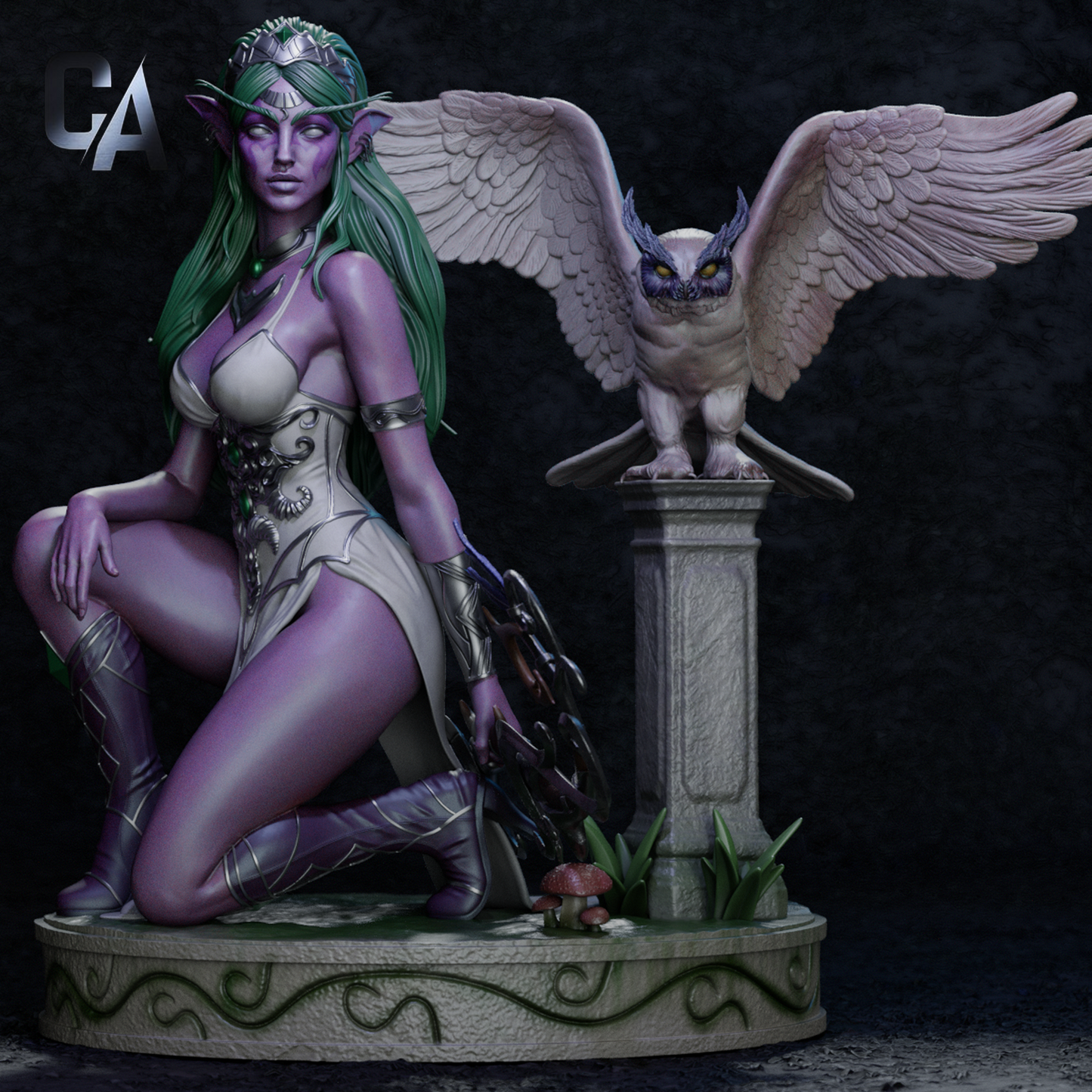 Tyrande | World of Warcraft | Handcrafted Figure