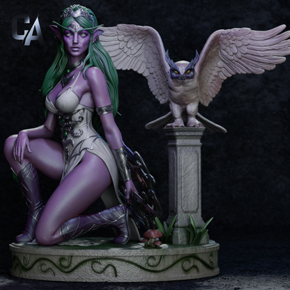 Tyrande | World of Warcraft | Handcrafted Figure