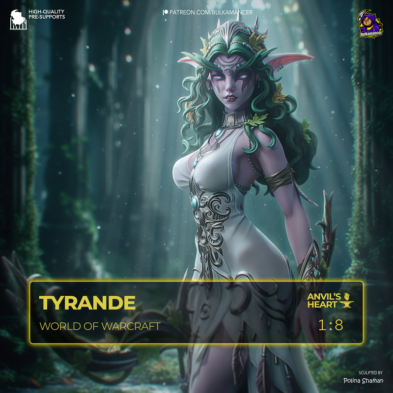 Tyrande | World of Warcraft | Handcrafted Figure