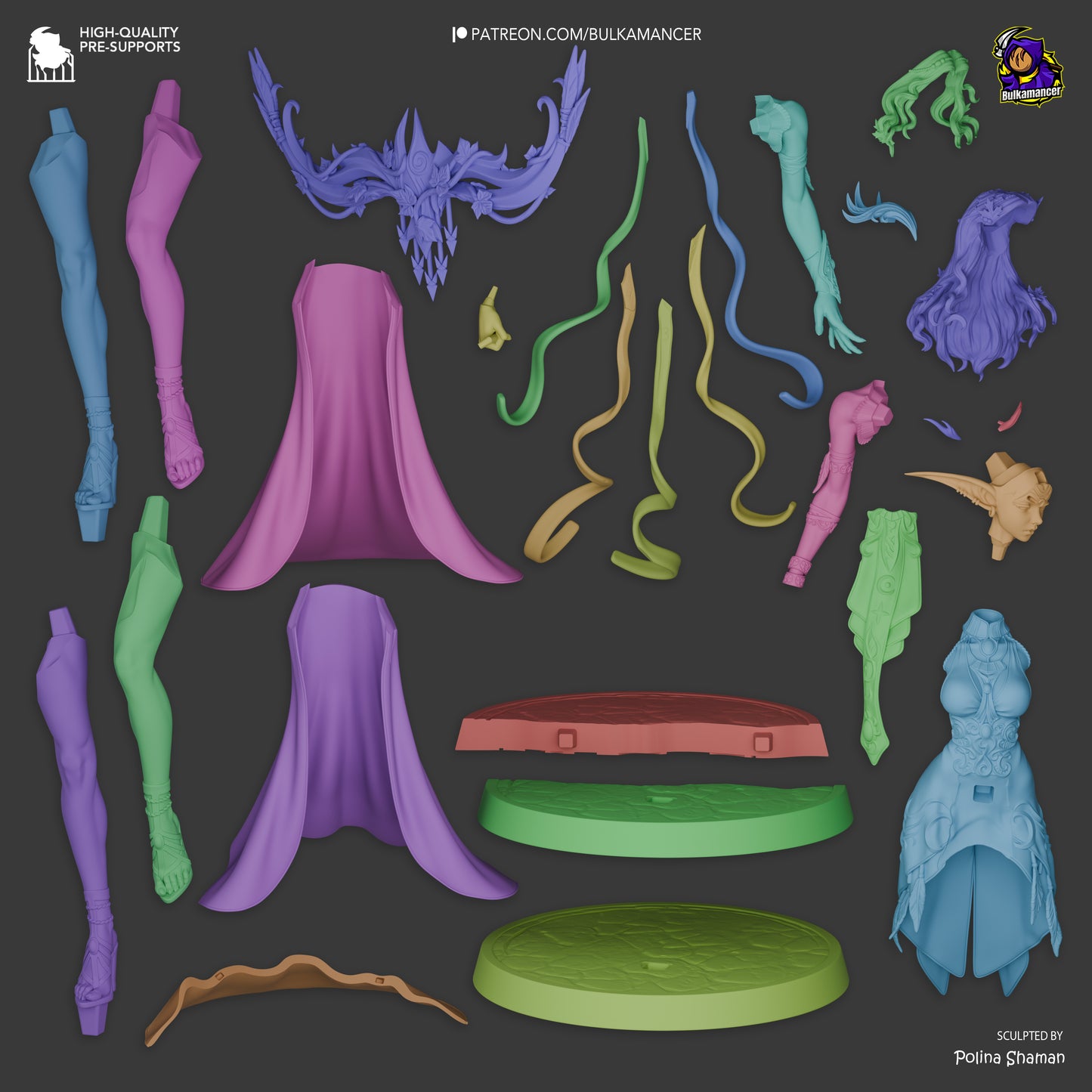 Tyrande | World of Warcraft | Handcrafted Figure