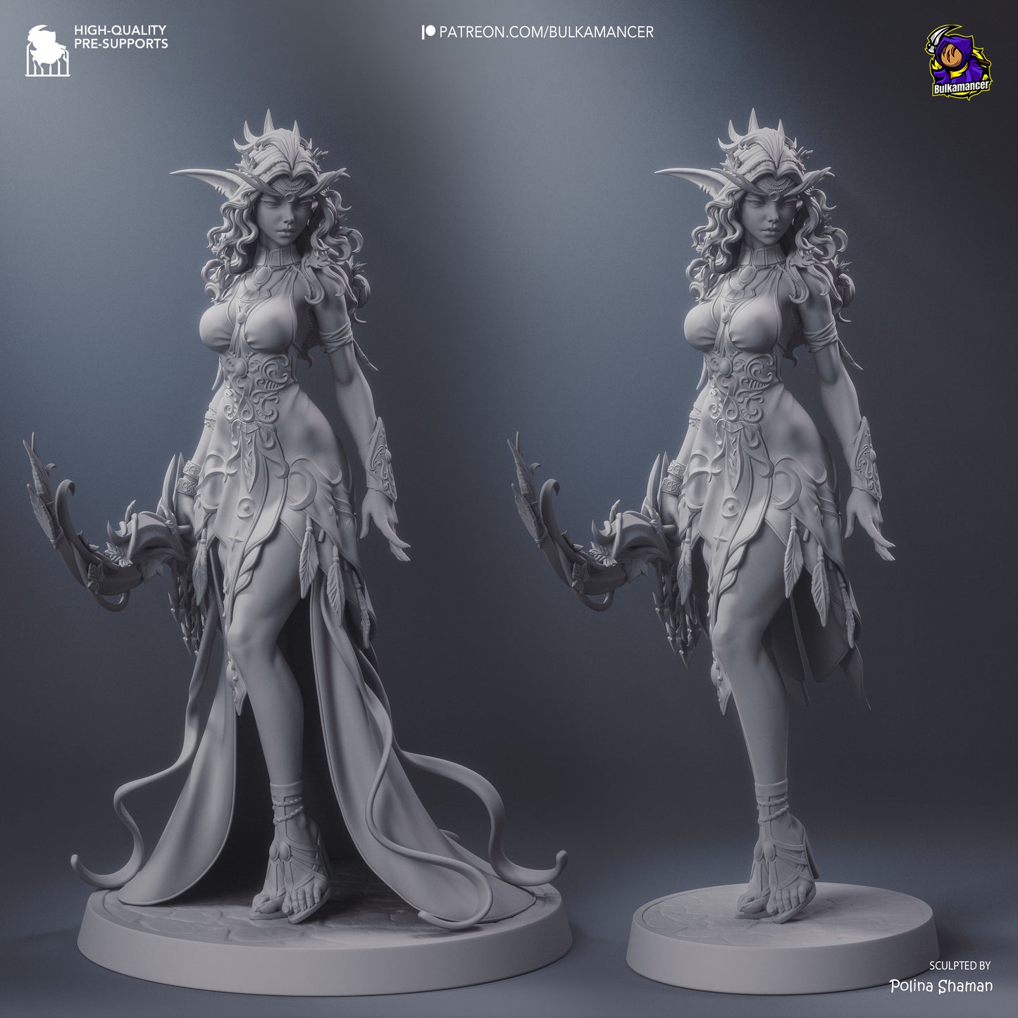 Tyrande | World of Warcraft | Handcrafted Figure