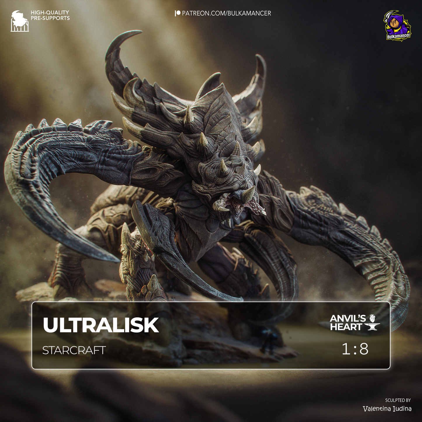 Ultralisk | Starcraft | Handcrafted Figure