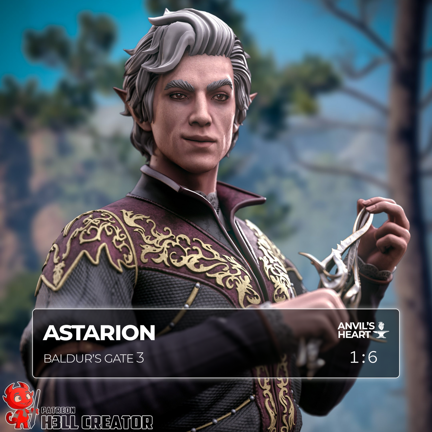 Vampire Spawn Assassin | Handcrafted Figure