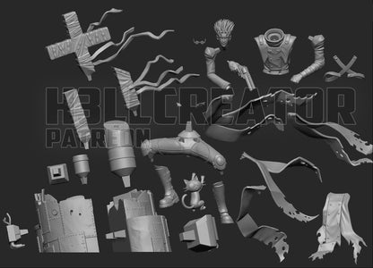 Vash the Stampede | Trigun | Handcrafted Figure