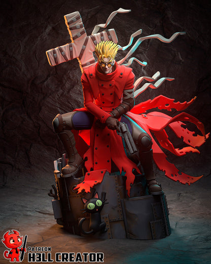 Vash the Stampede | Trigun | Handcrafted Figure
