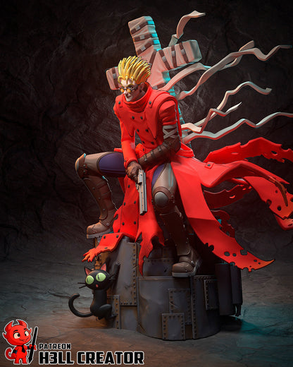 Vash the Stampede | Trigun | Handcrafted Figure