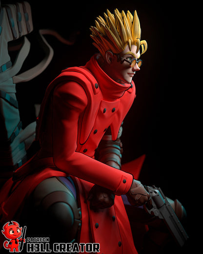 Vash the Stampede | Trigun | Handcrafted Figure