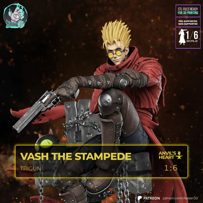 Vash the Stampede | Trigun | Handcrafted Figure