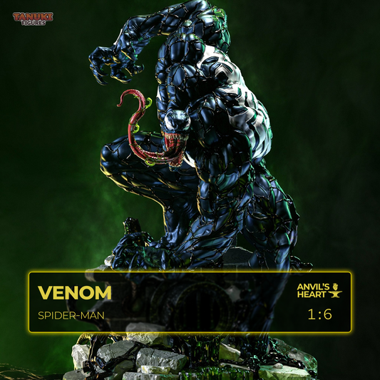 Black Symbiote | Handcrafted Figure