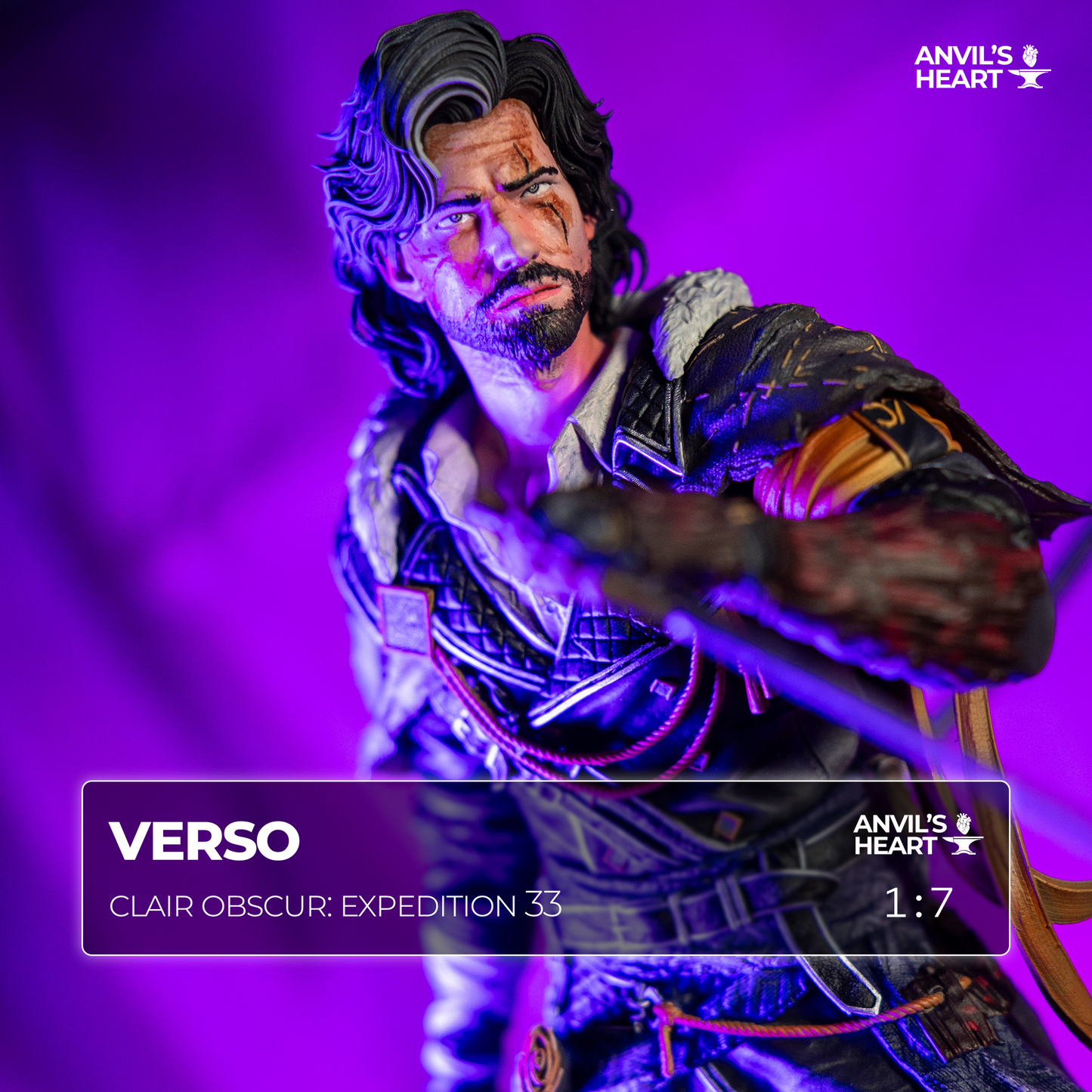 Crimson Blade Wanderer | Handcrafted Figure