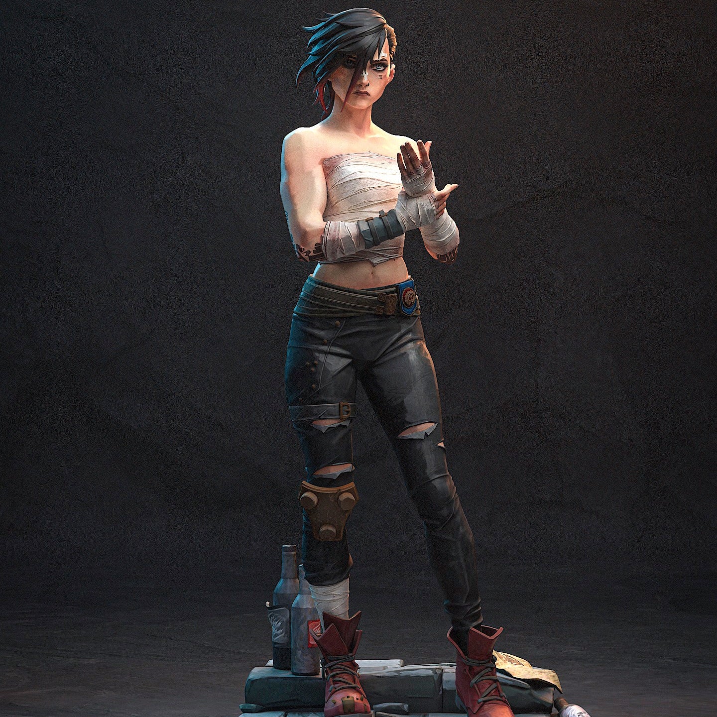 Arena Fighter | Handcrafted Figure