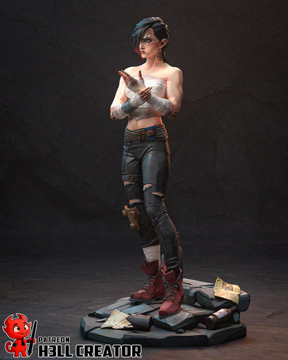 Arena Fighter | Handcrafted Figure