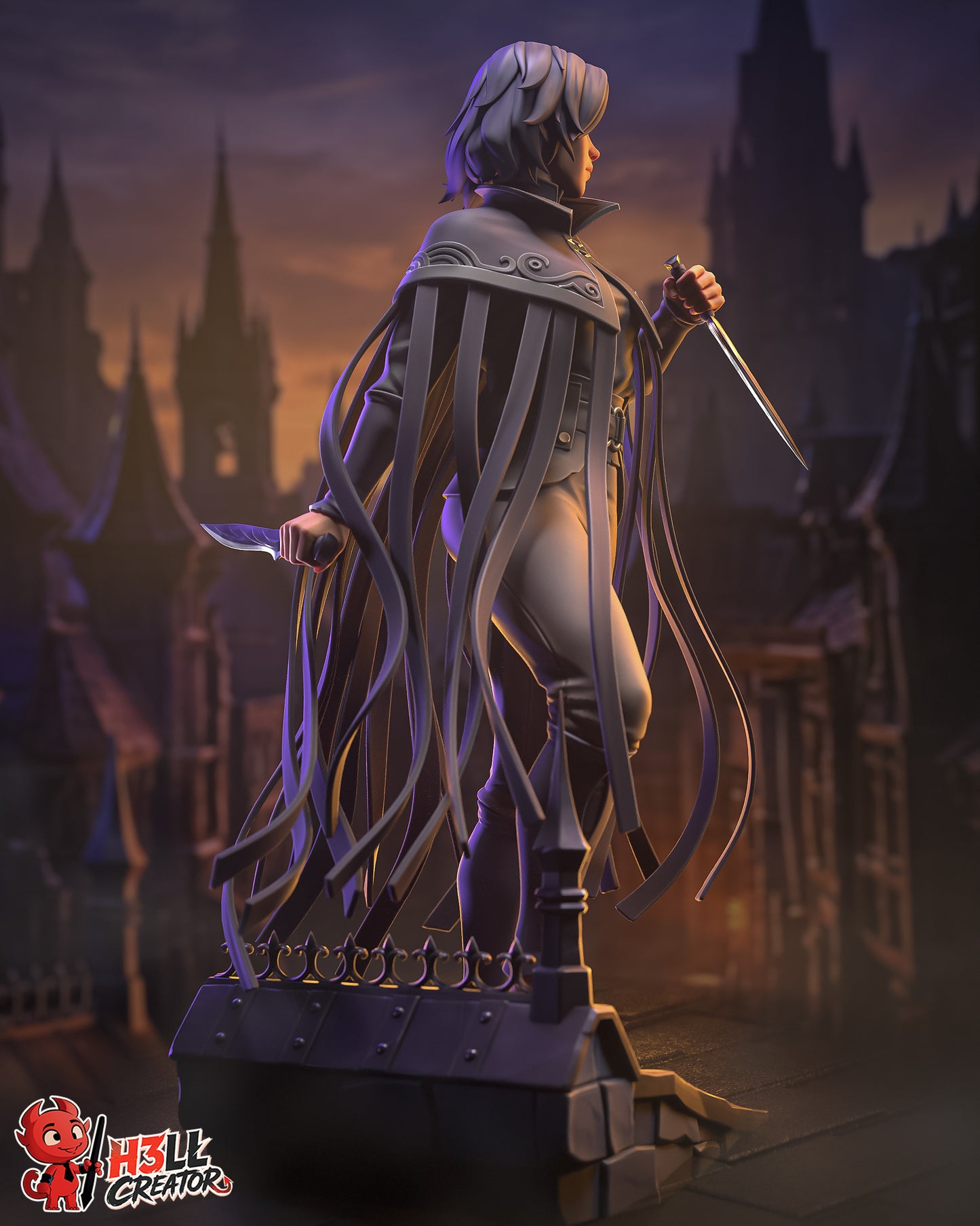 Mist Assassin | Handcrafted Figure