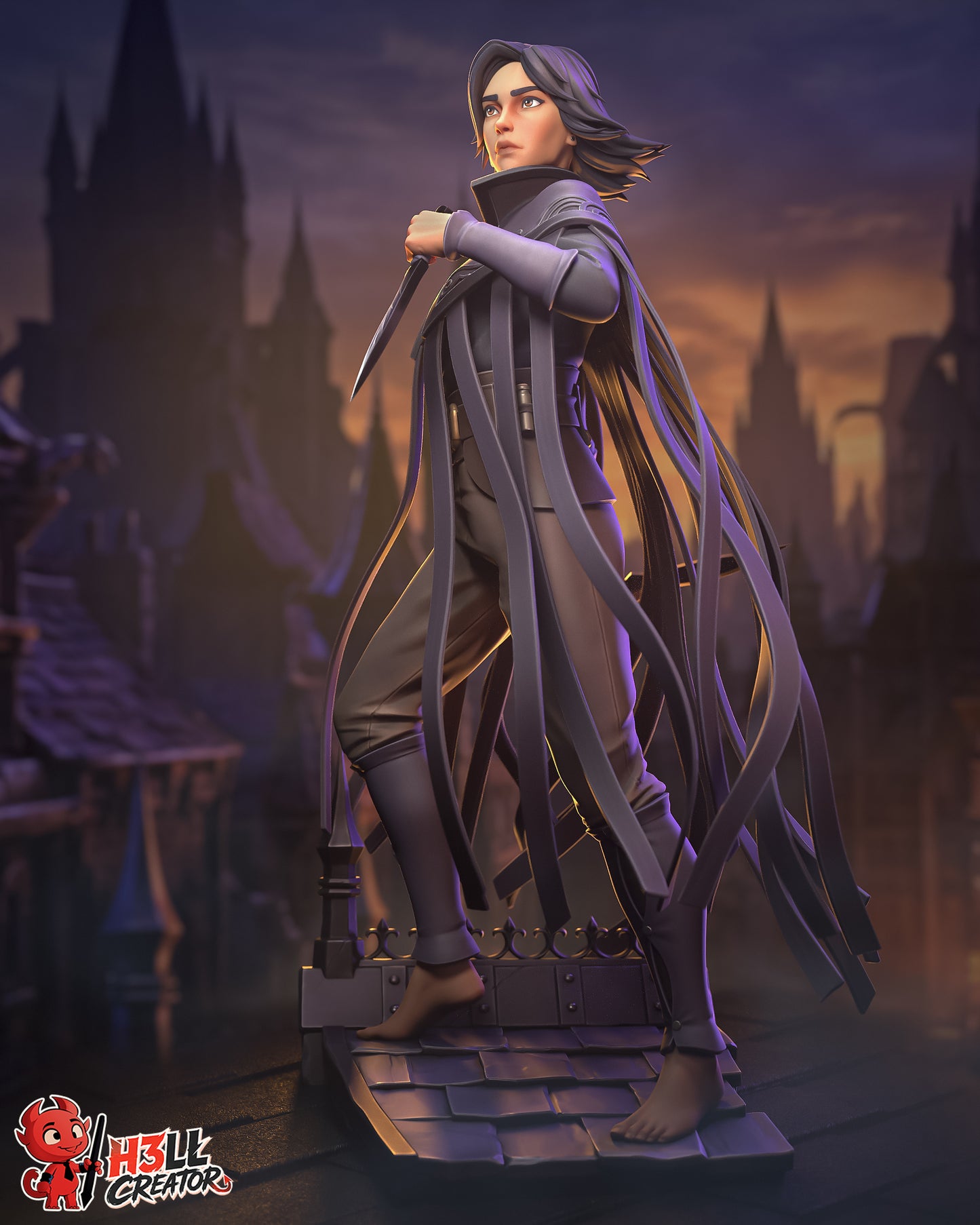 Mist Assassin | Handcrafted Figure