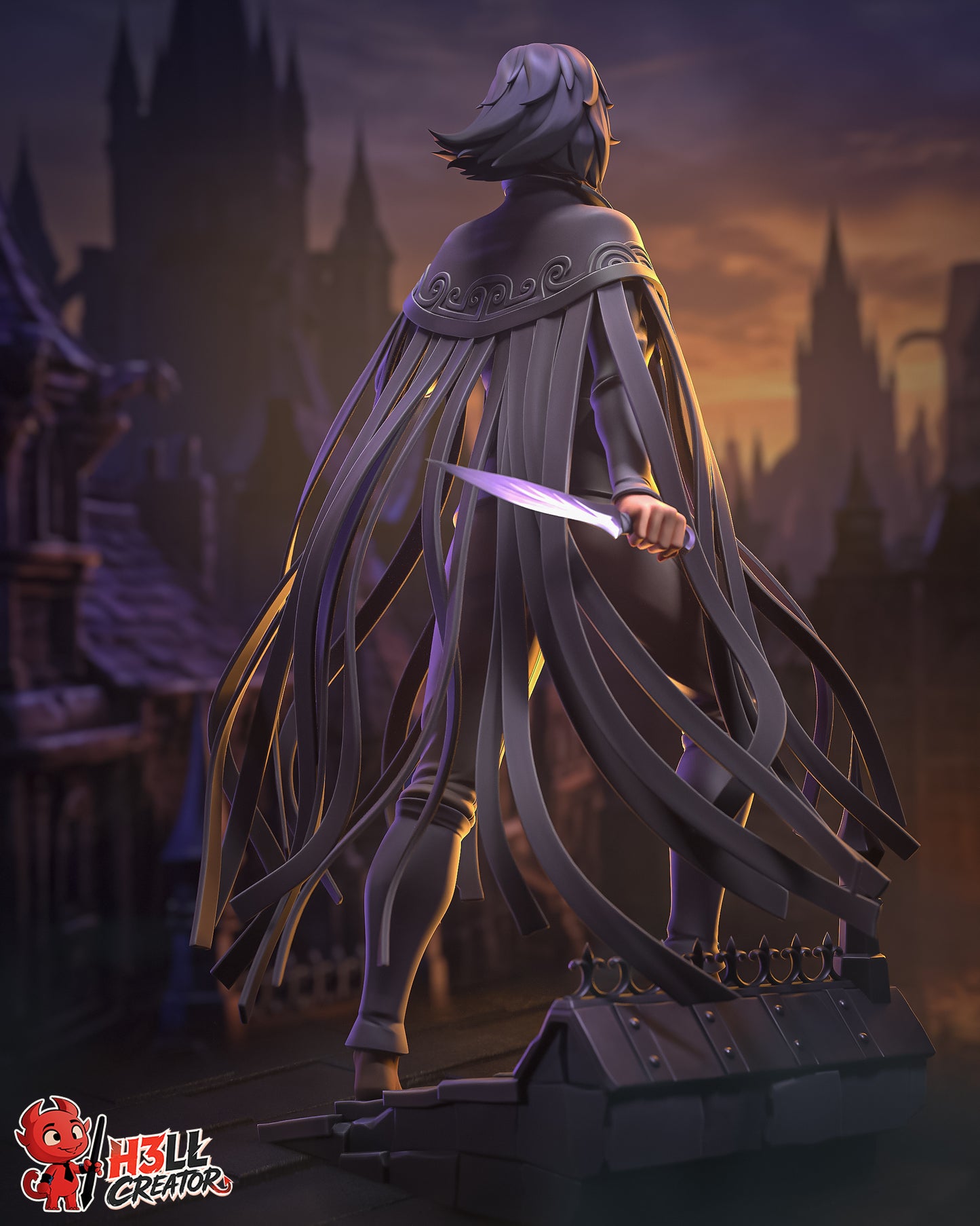 Mist Assassin | Handcrafted Figure