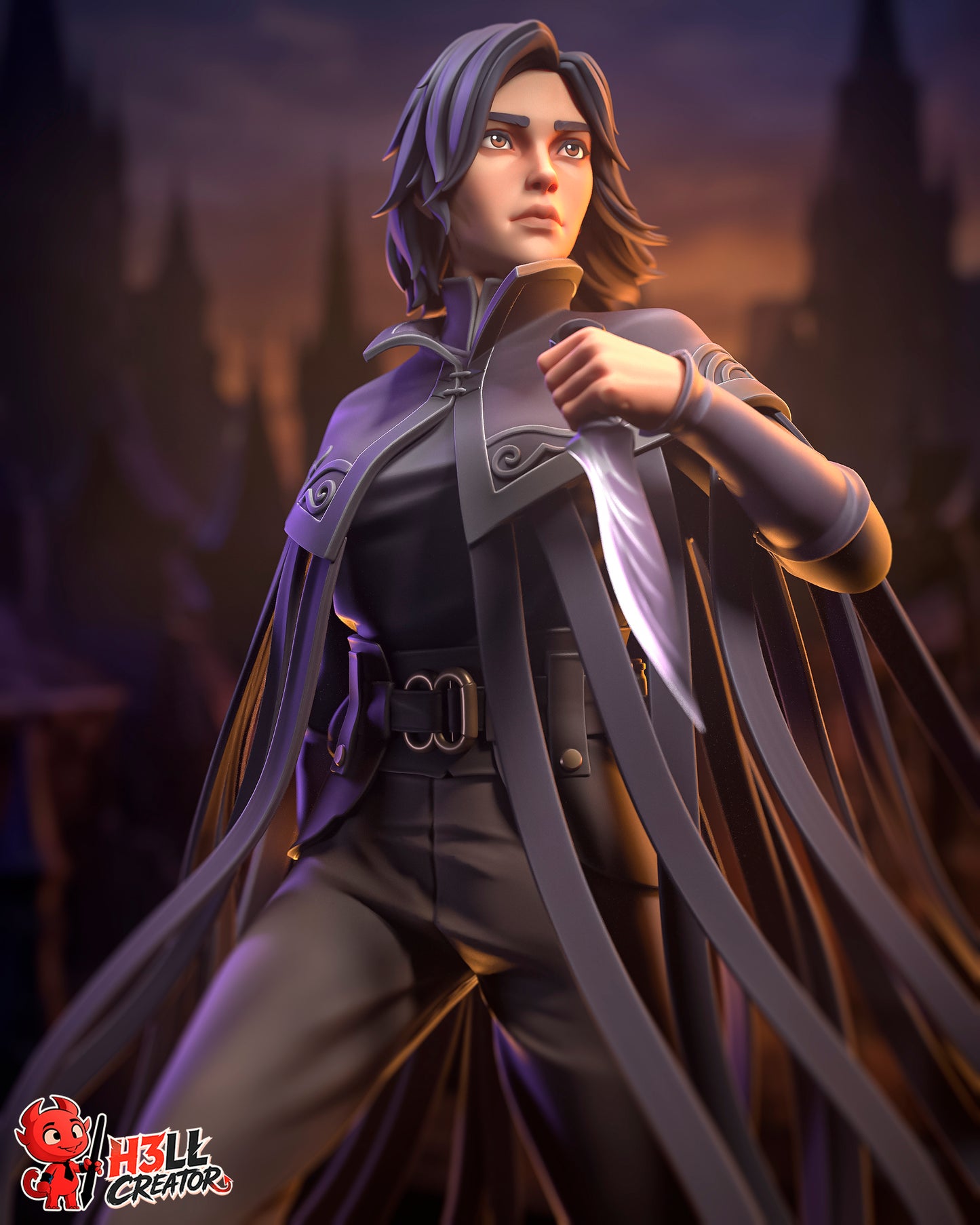 Mist Assassin | Handcrafted Figure