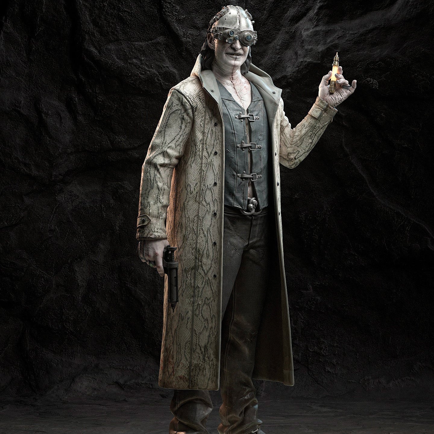 Mutant Scientist | Survival Horror Game | Handcrafted Figure