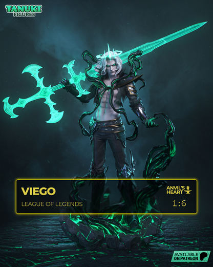 Viego | League of Legends | Handcrafted Figure