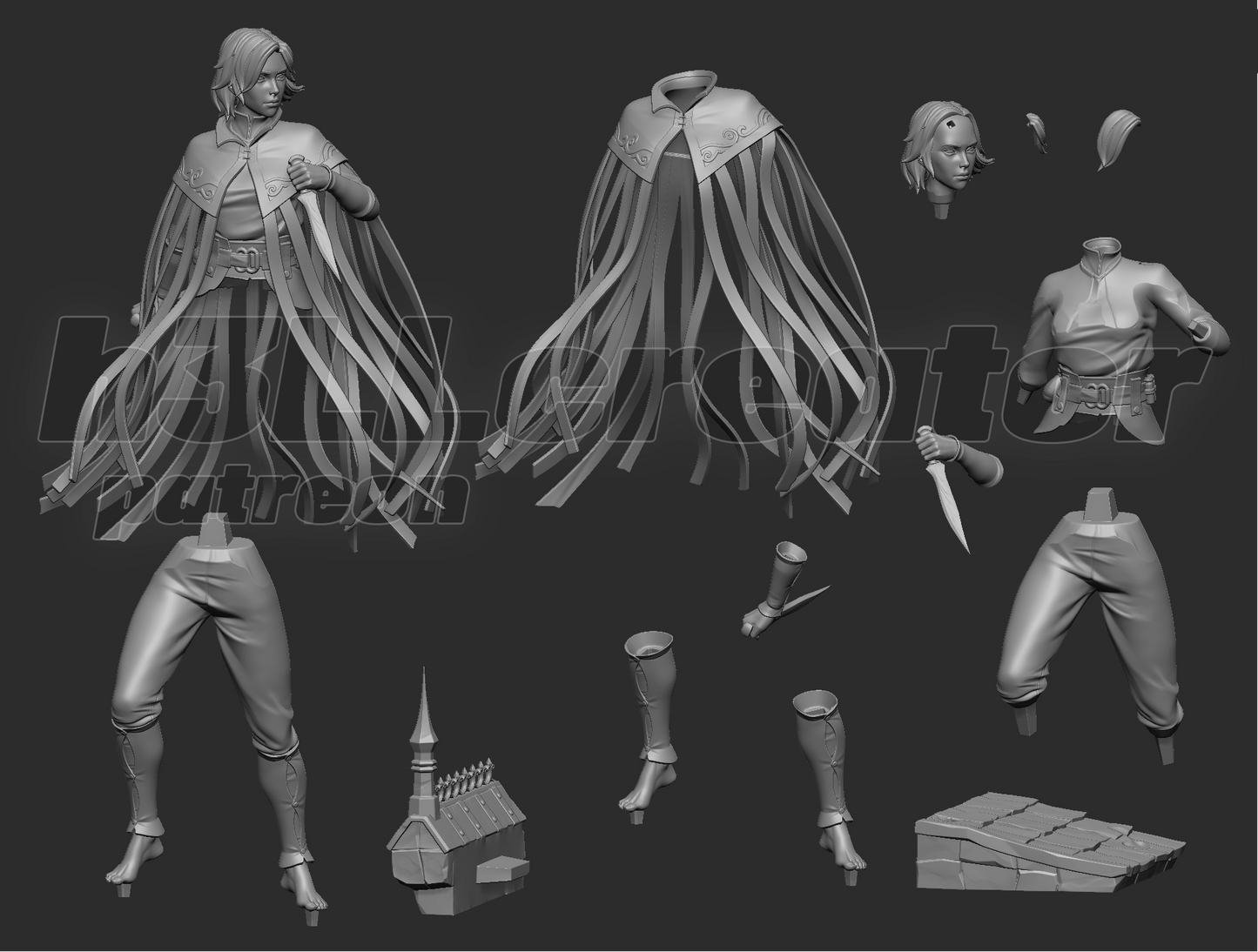 Mist Assassin | Handcrafted Figure