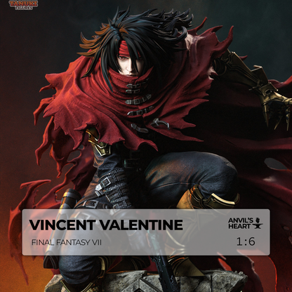 Crimson Gunslinger | Handcrafted Figure