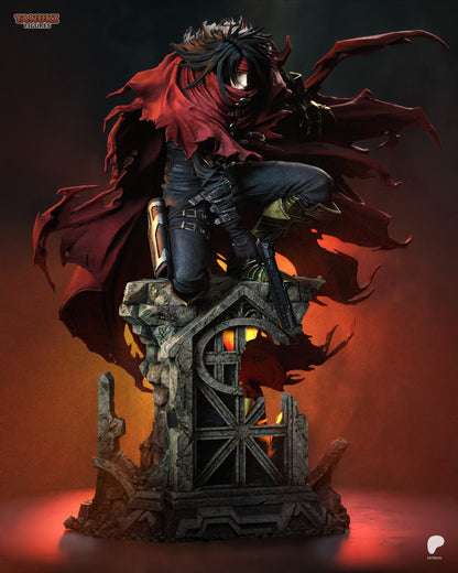 Crimson Gunslinger | Handcrafted Figure