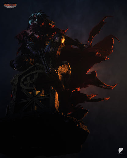 Crimson Gunslinger | Handcrafted Figure