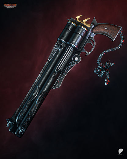 Crimson Gunslinger | Handcrafted Figure