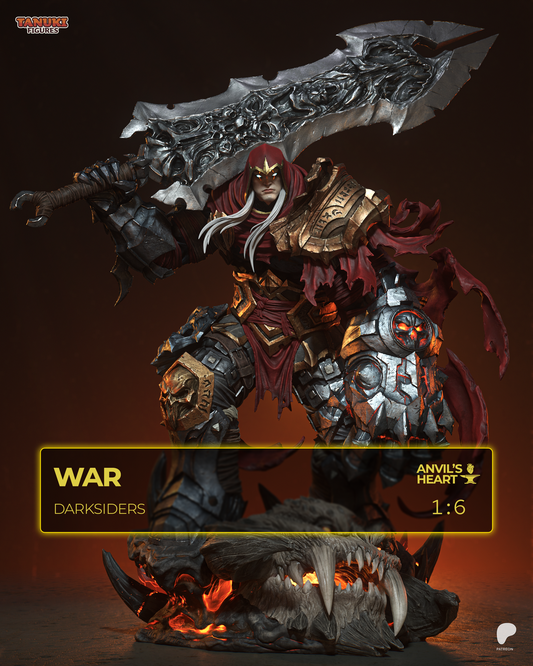 War | Darksiders | Handcrafted Figure