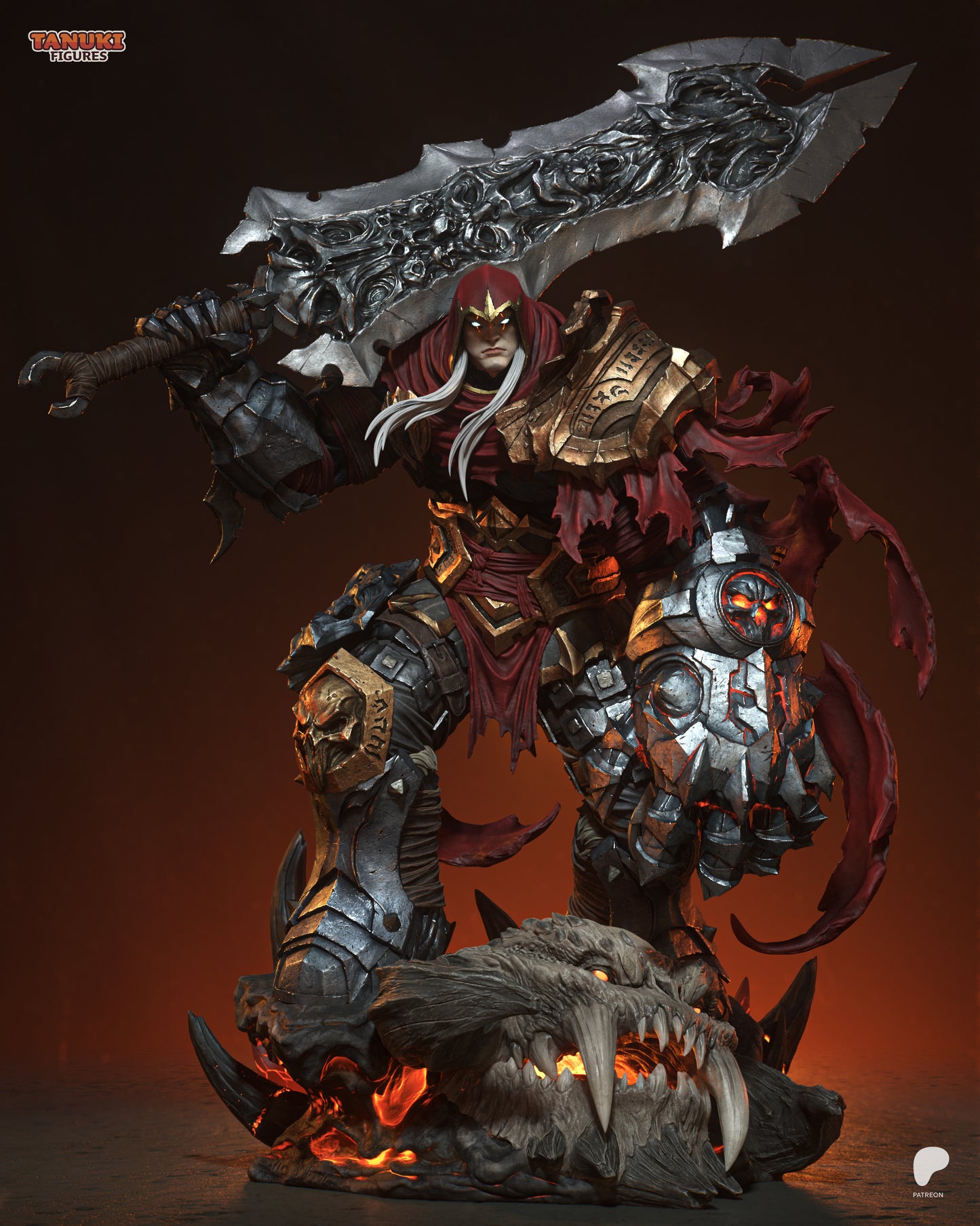 War | Darksiders | Handcrafted Figure