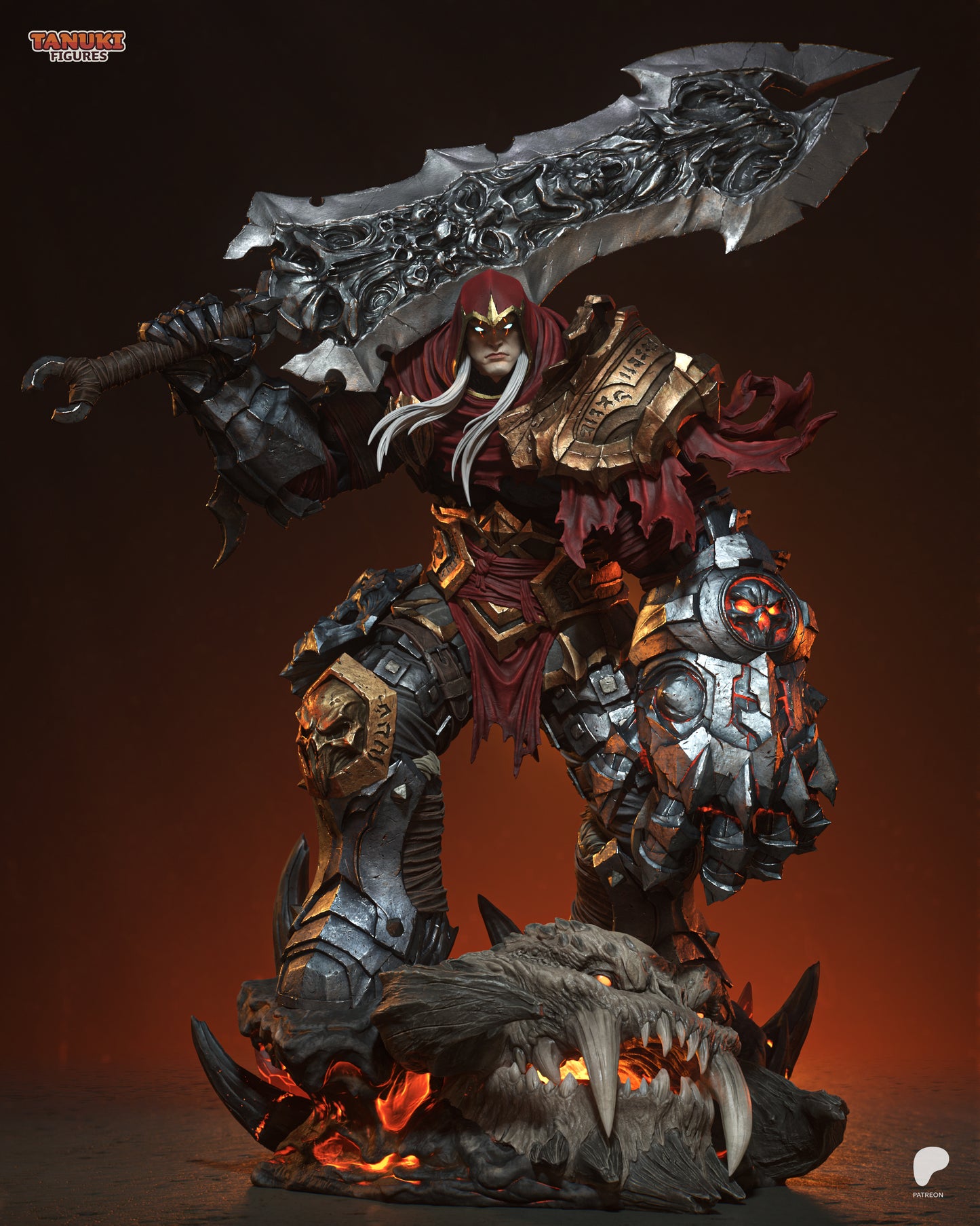 War | Darksiders | Handcrafted Figure